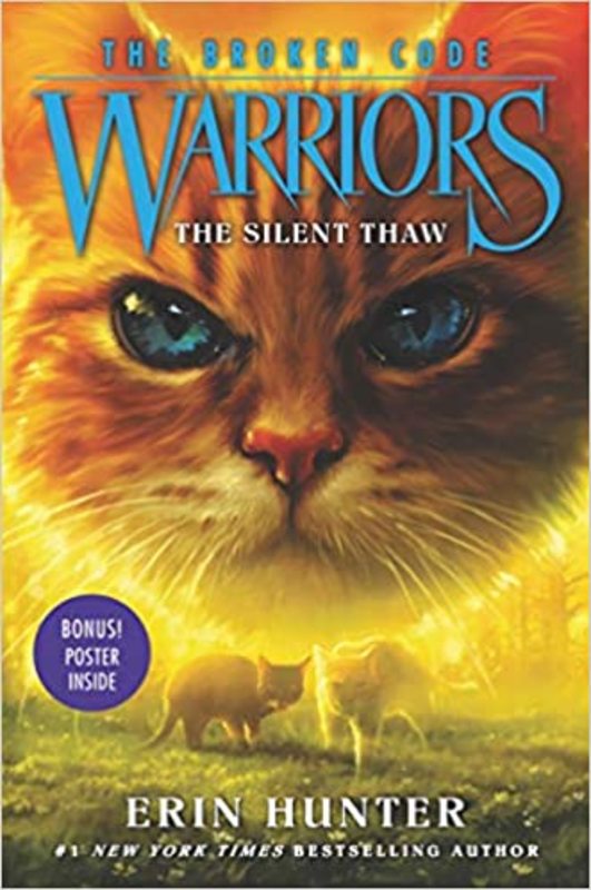 Book cover for "The Silent Thaw" by Erin Hunter