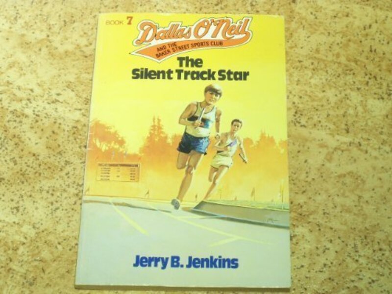 Book cover for "The Silent Track Star" by Jerry B Jenkins