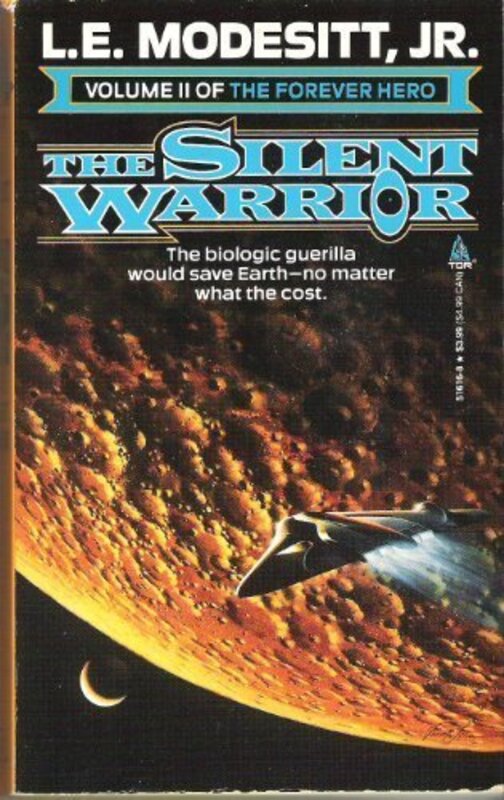 Book cover for "The Silent Warrior" by LE Modesitt Jr