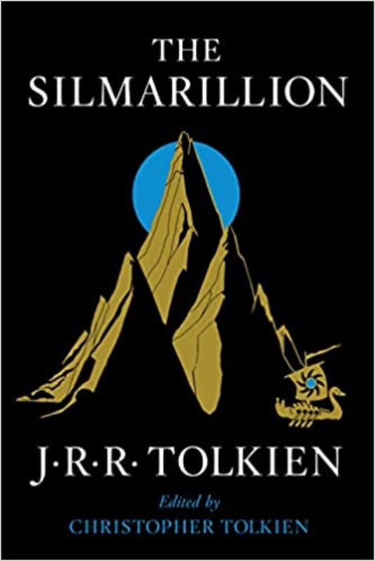 Book cover for "The Silmarillion" by J. R. R. Tolkien