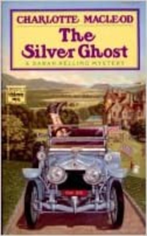 Book cover for "The Silver Ghost" by Charlotte MacLeod