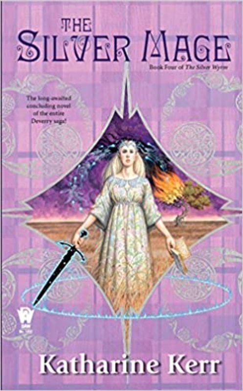 Book cover for "The Silver Mage" by Katharine Kerr