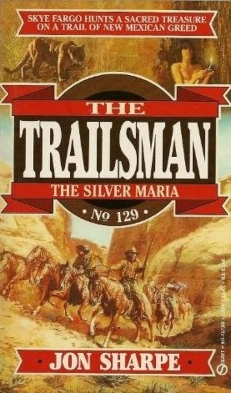 Book cover for "The Silver Maria" by Jon Sharpe