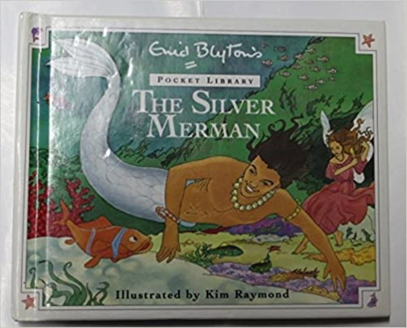 Book cover for "The Silver Merman" by Enid Blyton