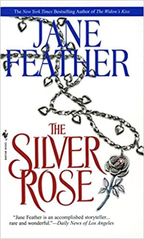 Book cover for "The Silver Rose" by Jane Feather