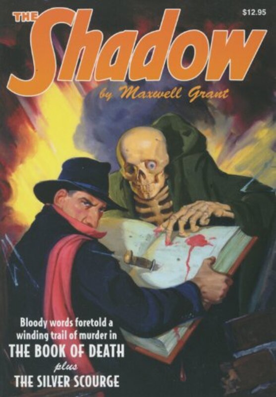 Book cover for "The Silver Scourge" by Maxwell Grant