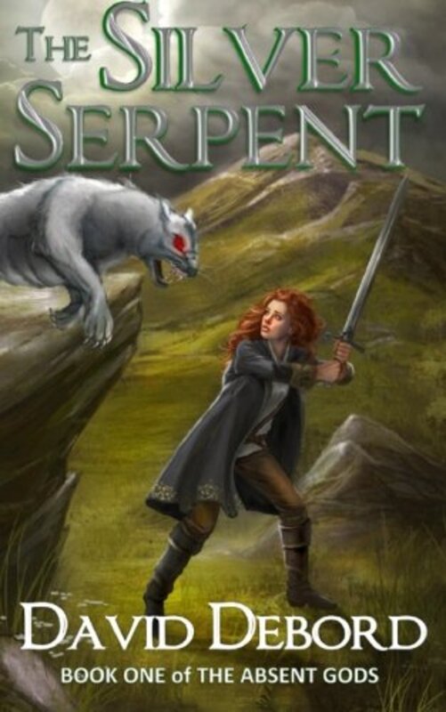Book cover for "The Silver Serpent" by David Wood