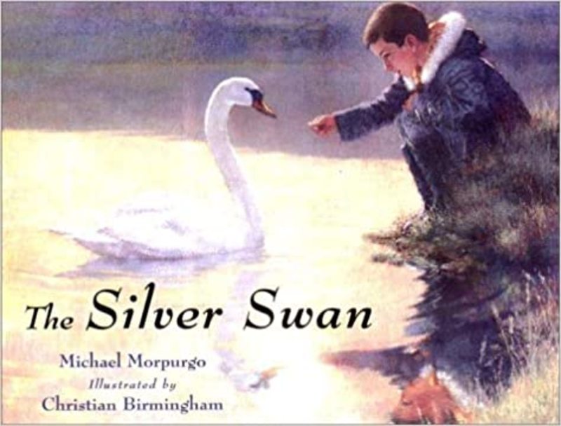 Book cover for "The Silver Swan" by Michael Morpurgo