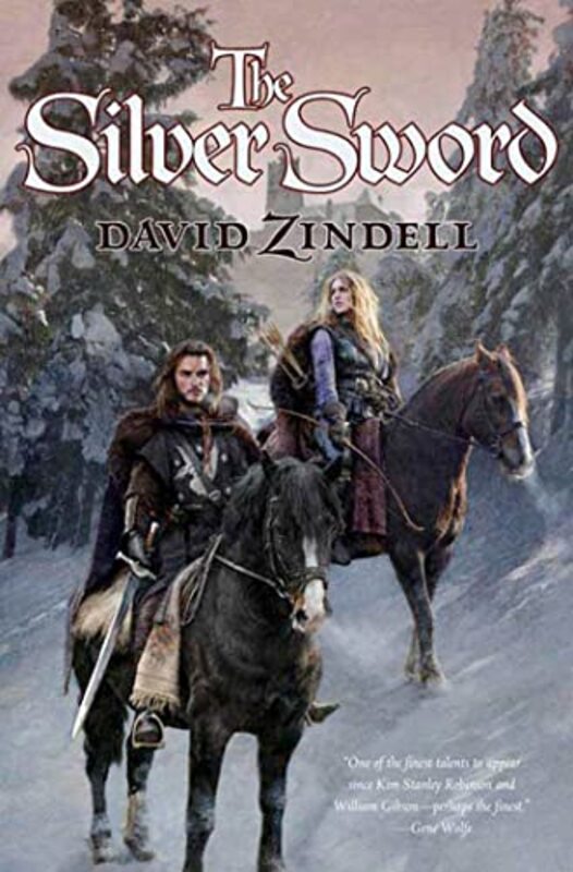 Book cover for "The Silver Sword" by David Zindell
