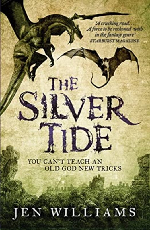 Book cover for "The Silver Tide" by Jen Williams
