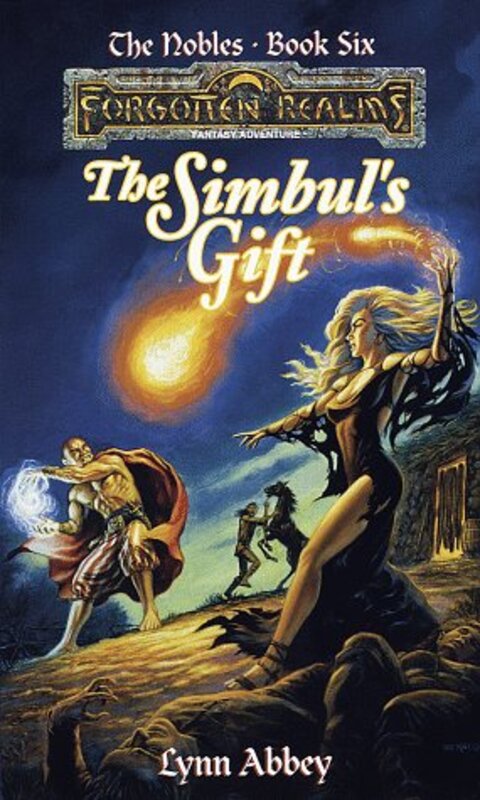 Book cover for "The Simbul's Gift" by Lynn Abbey