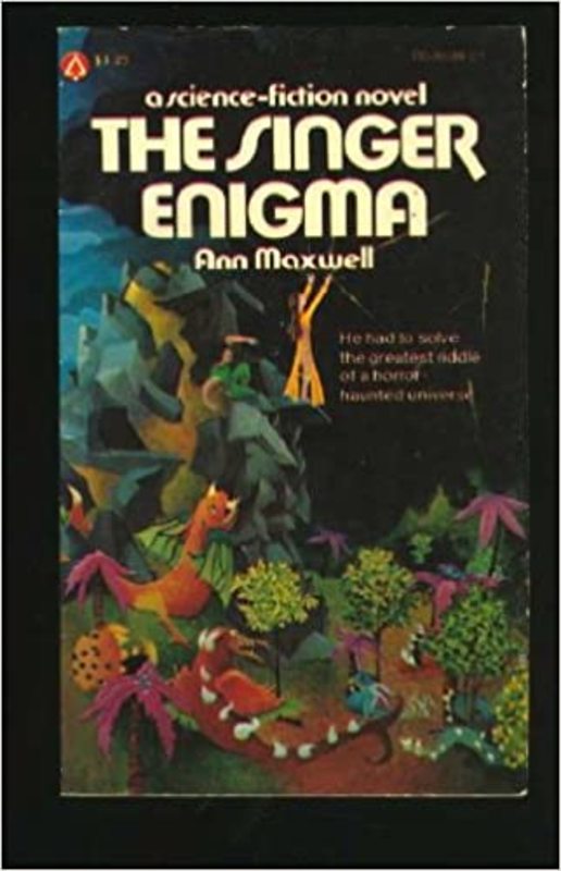 Book cover for "The Singer Enigma" by Elizabeth Lowell