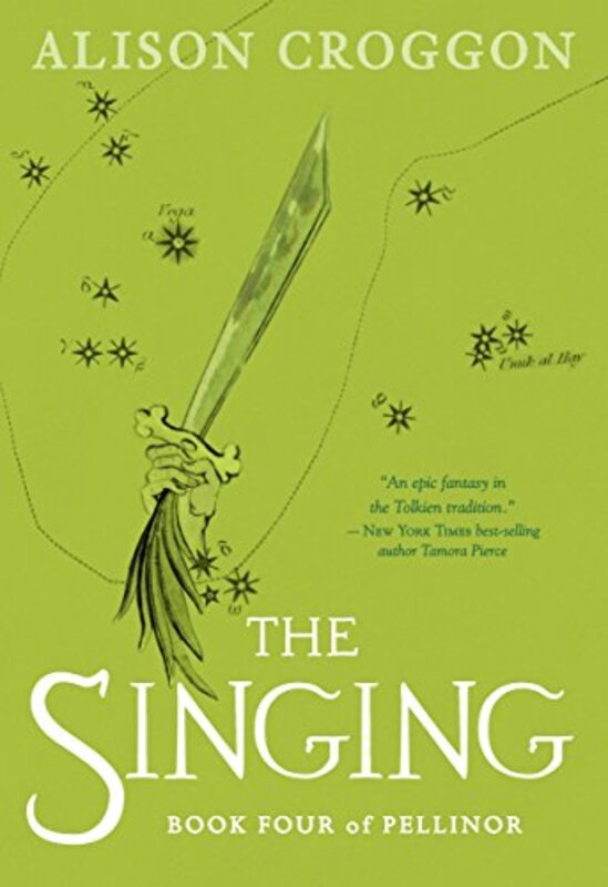 Book cover for "The Singing" by Alison Croggon