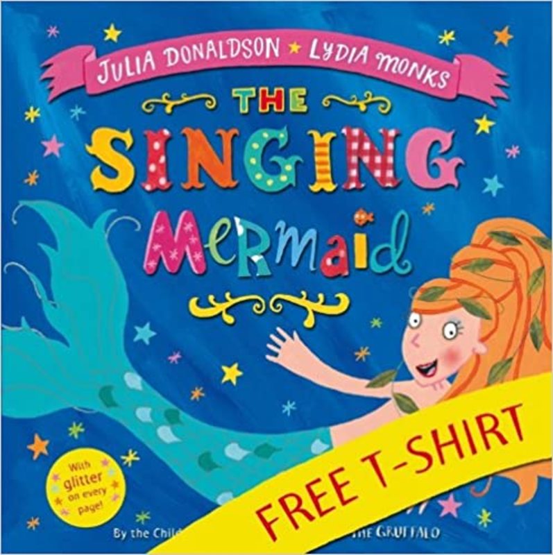 Book cover for "The Singing Mermaid" by Julia Donaldson