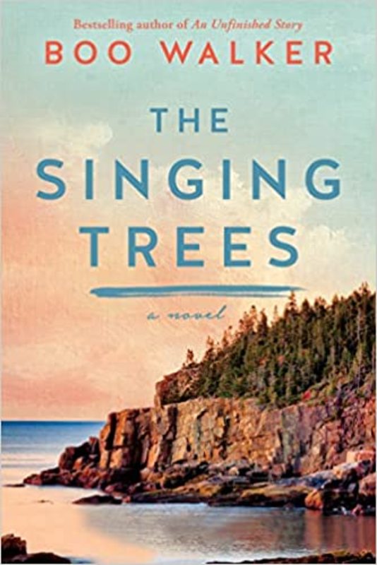 Book cover for "The Singing Trees" by Boo Walker