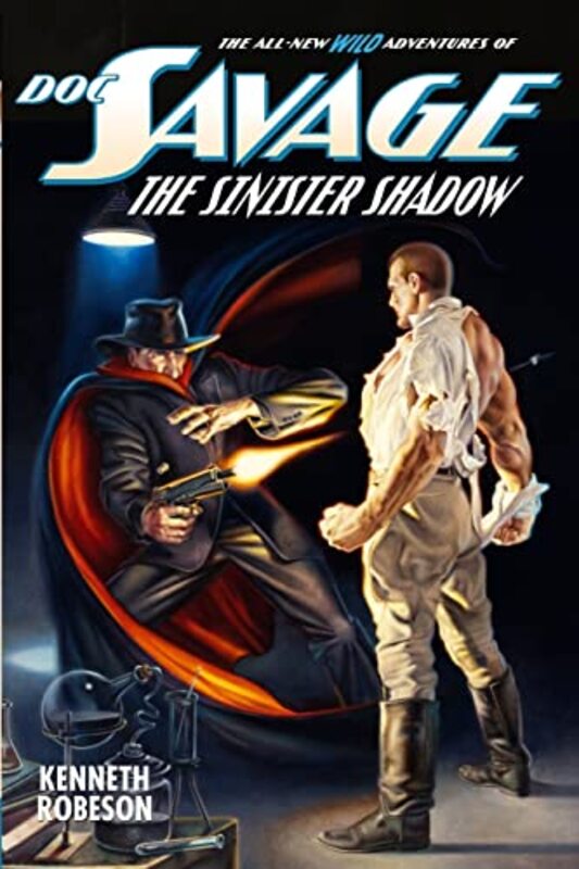 Book cover for "The Sinister Shadow" by Kenneth Robeson
