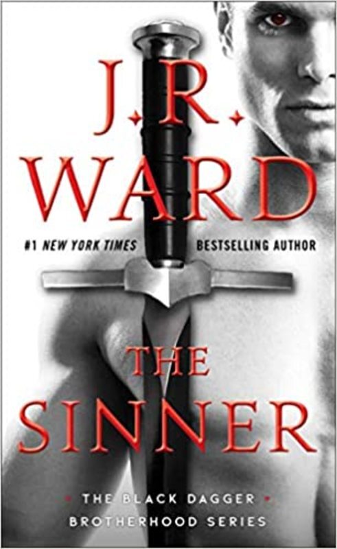 Book cover for "The Sinner" by J.R. Ward