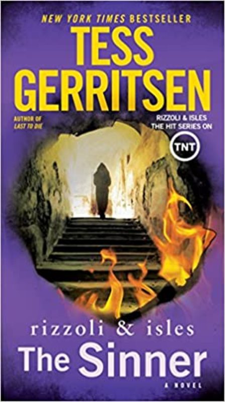 Book cover for "The Sinner" by Tess Gerritsen