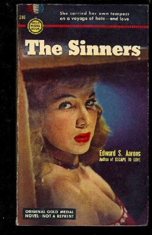 Book cover for "The Sinners" by Edward S Aarons