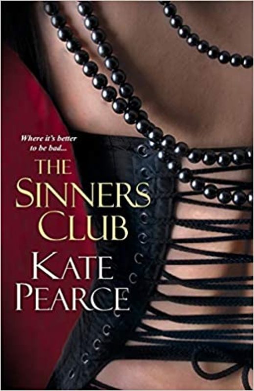 Book cover for "The Sinners Club" by Kate Pearce