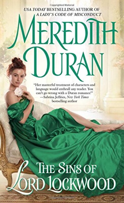 Book cover for "The Sins of Lord Lockwood" by Meredith Duran