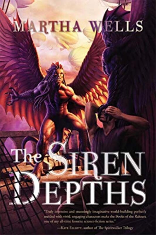 Book cover for "The Siren Depths" by Martha Wells