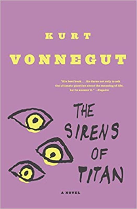 Book cover for "The Sirens of Titan" by Kurt Vonnegut