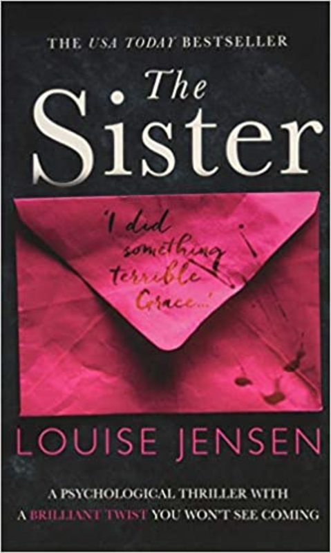 Book cover for "The Sister" by Louise Jensen