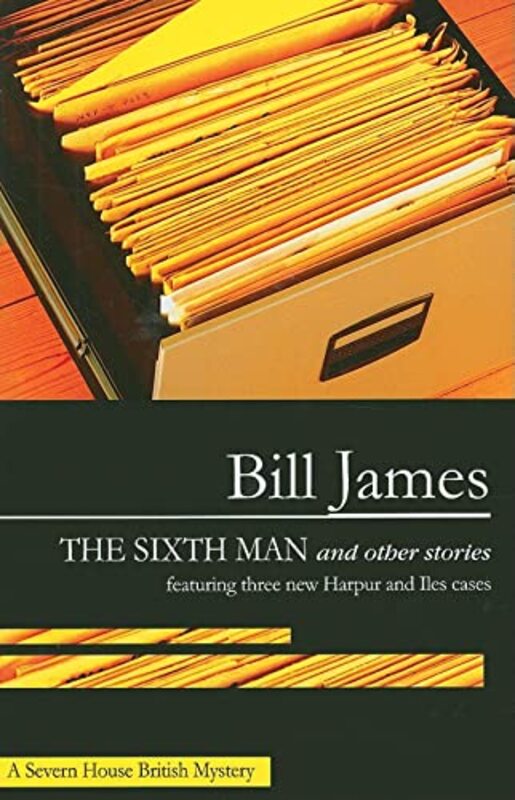 Book cover for "The Sixth Man and Other Stories" by Bill James