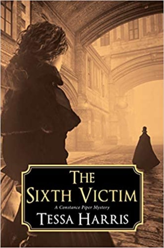 Book cover for "The Sixth Victim" by Tessa Harris
