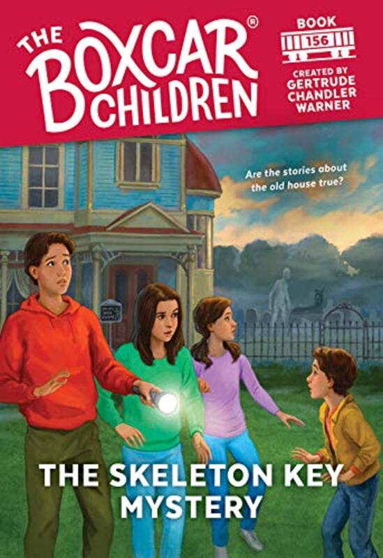 Book cover for "The Skeleton Key Mystery" by Gertrude Chandler Warner