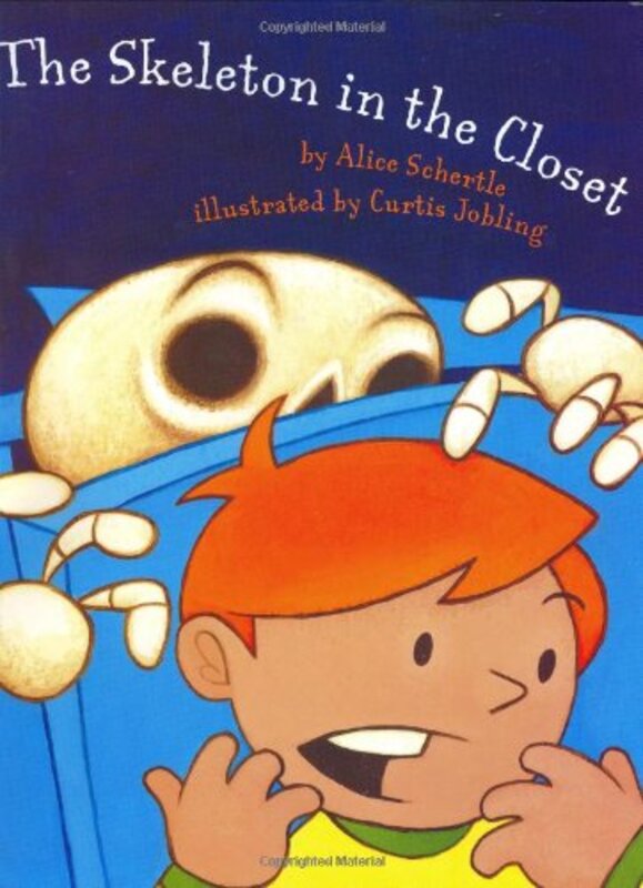 Book cover for "The Skeleton in the Closet" by Alice Schertle