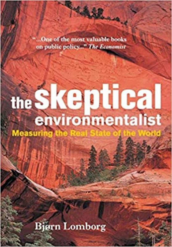 Book cover for "The Skeptical Environmentalist" by Bjørn Lomborg
