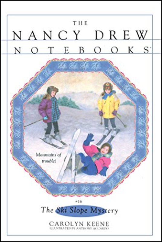 Book cover for "The Ski Slope Mystery" by Mildred A Wirt