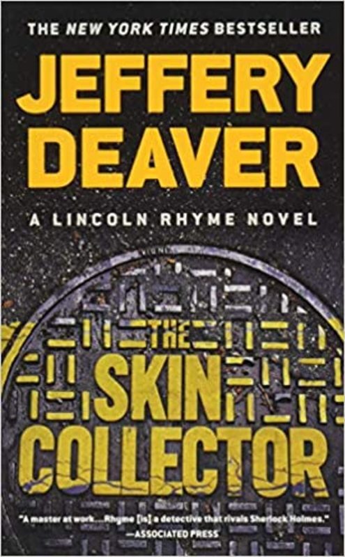Book cover for "The Skin Collector" by Jeffery Deaver