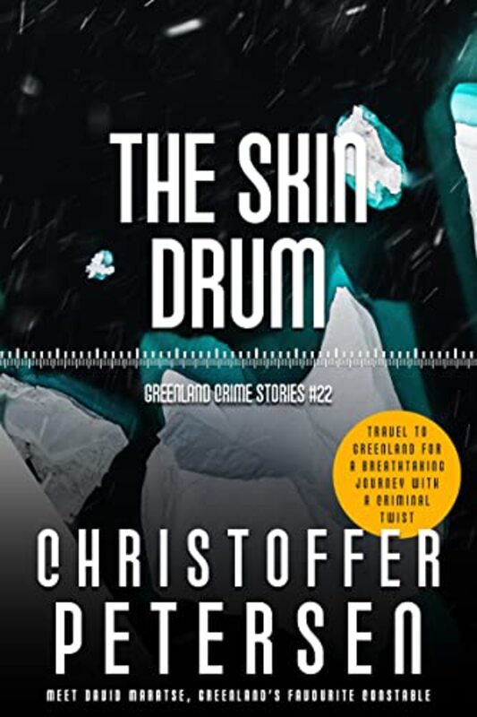 Book cover for "The Skin Drum" by Christoffer Petersen