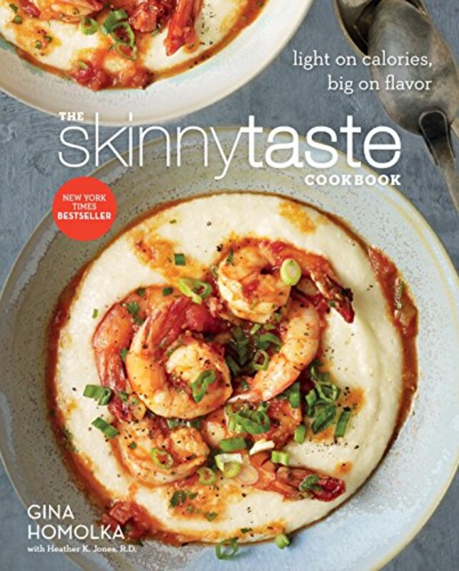 Book cover for "The Skinnytaste Cookbook" by Gina Homolka