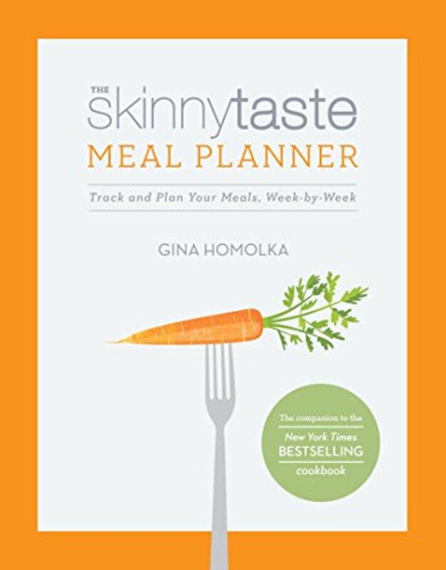 Book cover for "The Skinnytaste Meal Planner" by Gina Homolka