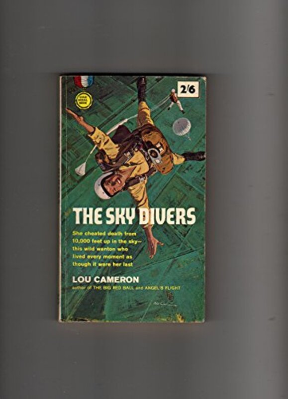 Book cover for "The Sky Divers" by Lou Cameron