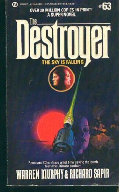 Book cover for "The Sky Is Falling" by Warren Murphy