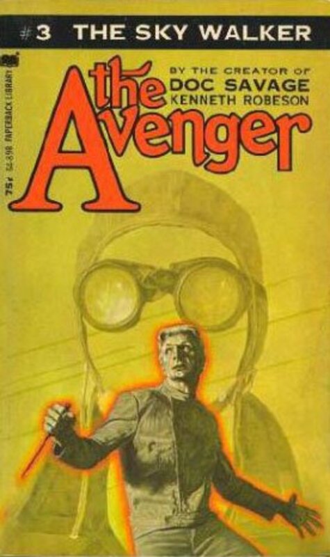 Book cover for "The Sky Walker" by Kenneth Robeson