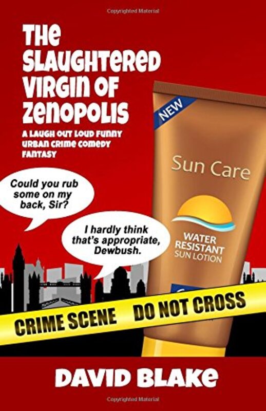 Book cover for "The Slaughtered Virgin of Zenopolis" by David Blake