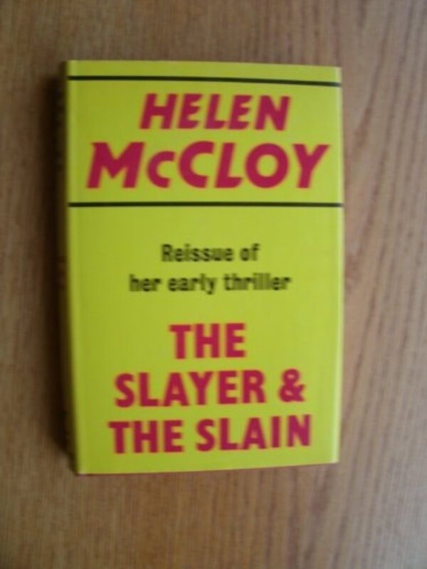 Book cover for "The Slayer and the Slain" by Helen McCloy