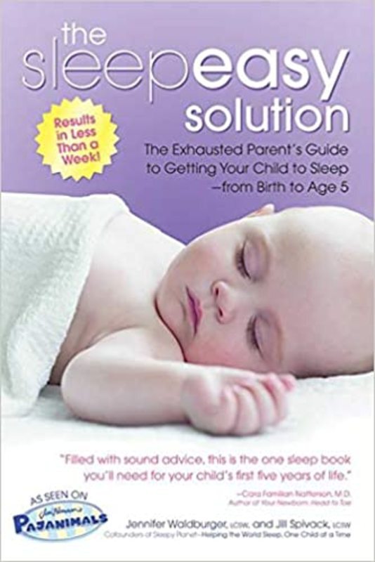 Book cover for "The Sleepeasy Solution" by Jennifer Waldburger