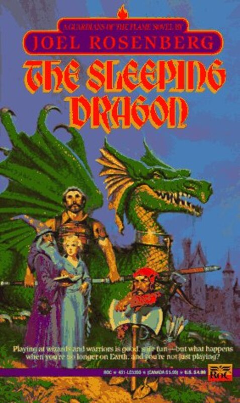 Book cover for "The Sleeping Dragon" by Joel Rosenberg