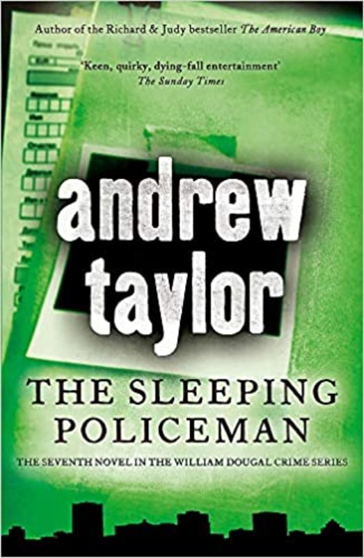 Book cover for "The Sleeping Policeman" by Andrew Taylor