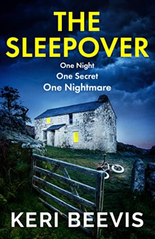 Book cover for "The Sleepover" by Keri Beevis