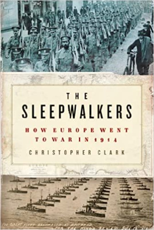 Book cover for "The Sleepwalkers" by Christopher Clark