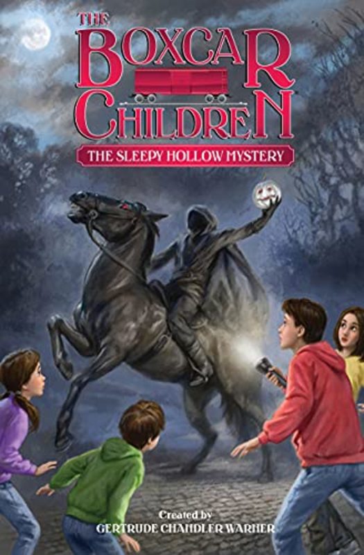 Book cover for "The Sleepy Hollow Mystery" by Gertrude Chandler Warner