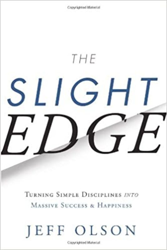 Book cover for "The Slight Edge" by Jeff Olson